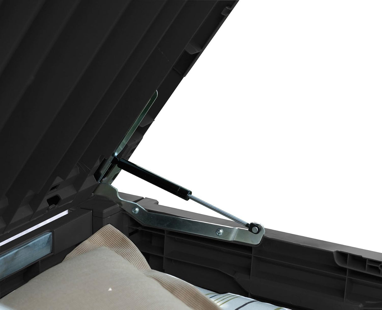 Brightwood Garden Storage Box – 454L, All-Weather & Fade-Free