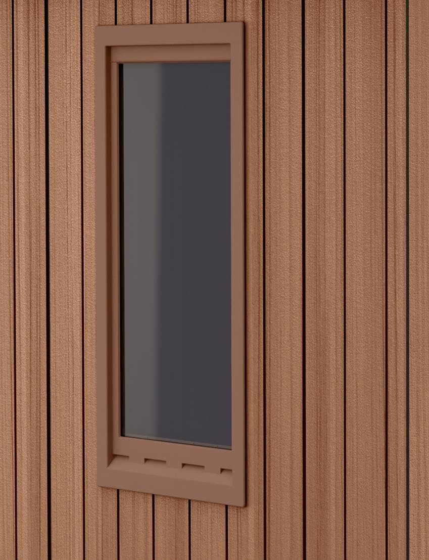 Double Door Garden Shed – Darwin 6x4 ft | Wood-Effect