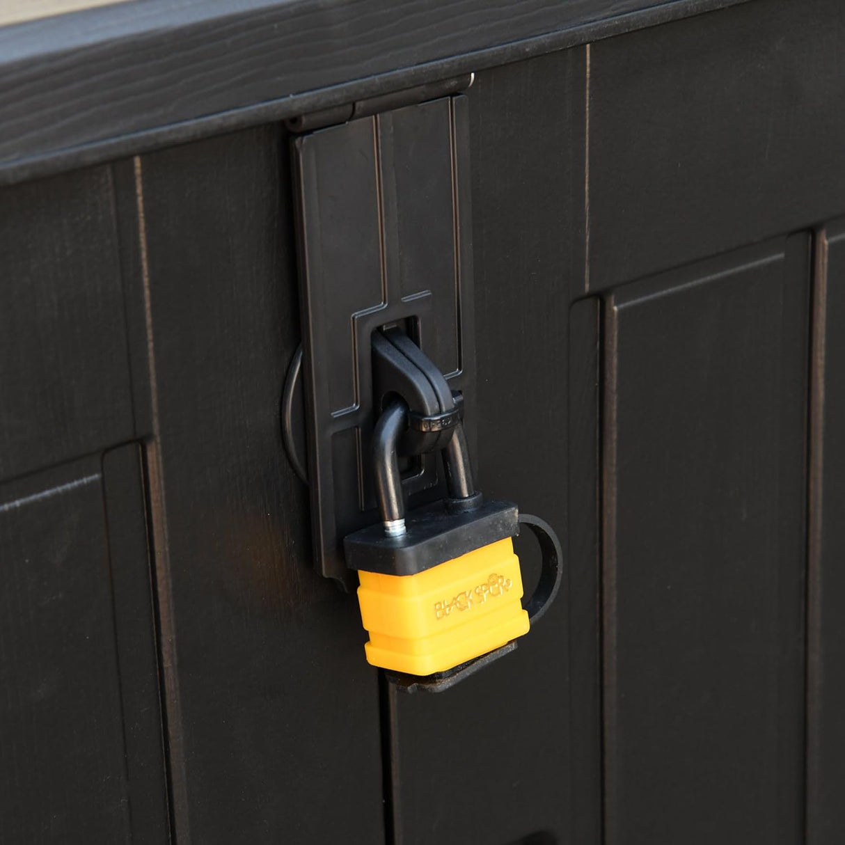 Garden Gear 775 L Outdoor Storage Box – Weather Resistant Garden Shed