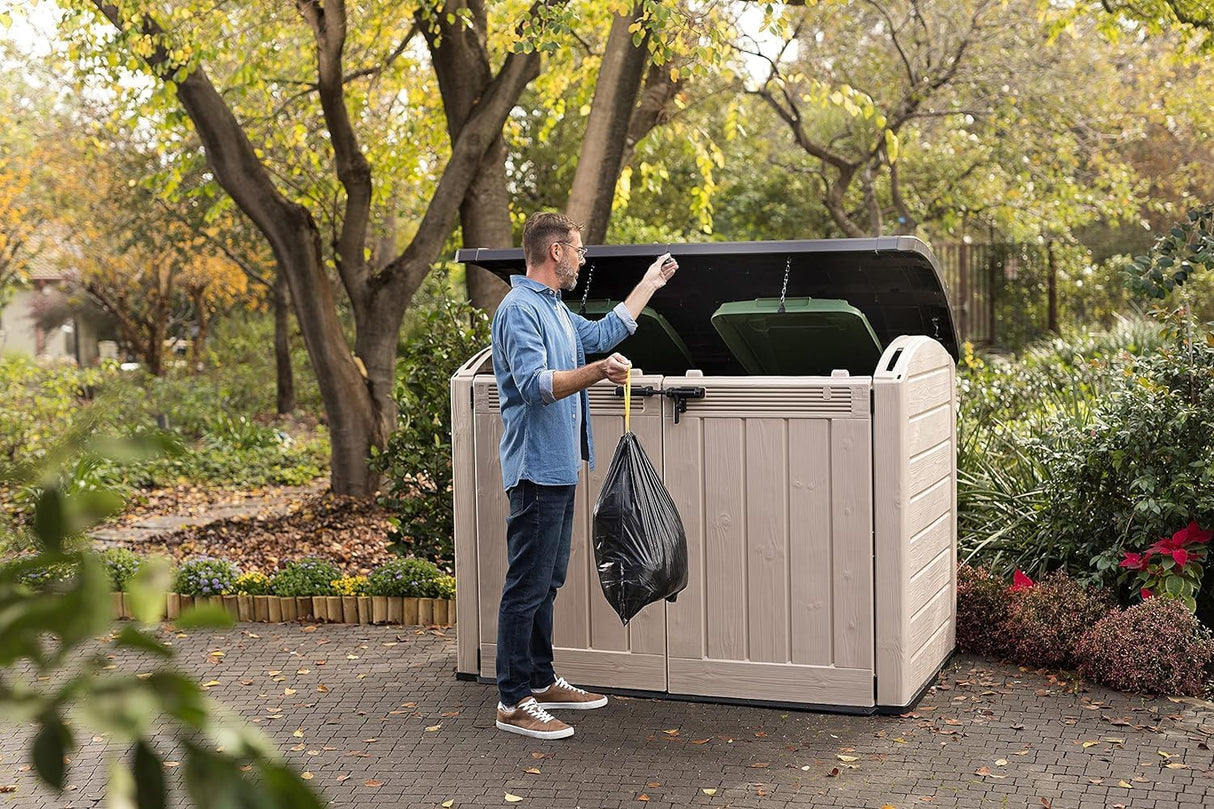 Outdoor Garden Storage Shed – 2000L Resin Storage Box