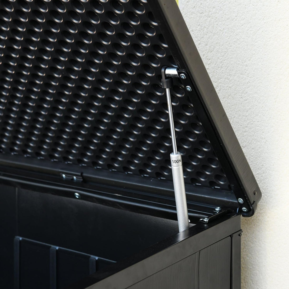 Garden Gear 775 L Outdoor Storage Box – Weather Resistant Garden Shed