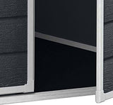 Resin Outdoor Storage Shed – 6x4ft Tools & Patio Furniture