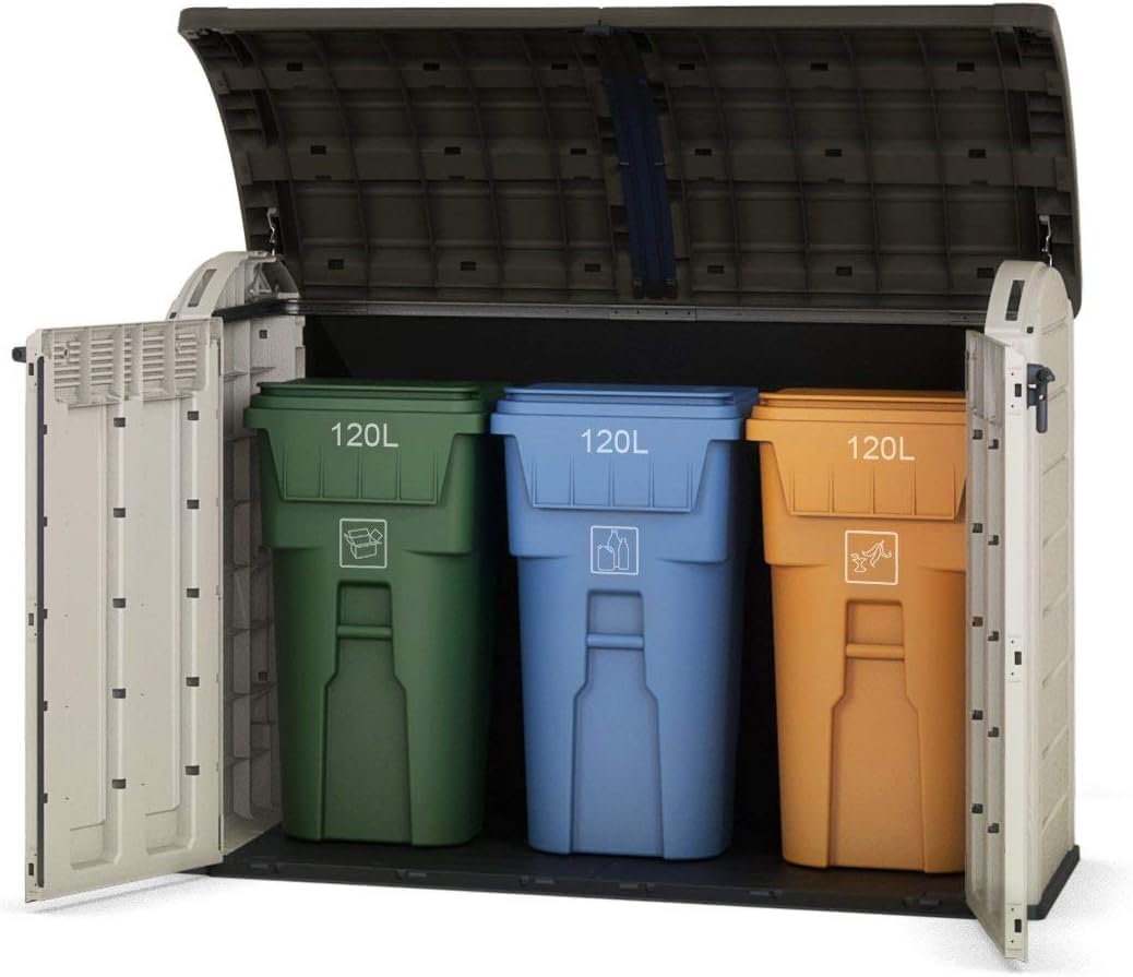 Outdoor Garden Storage Shed – 2000L Resin Storage Box