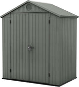 Double Door Garden Shed – Darwin 6x4 ft | Wood-Effect