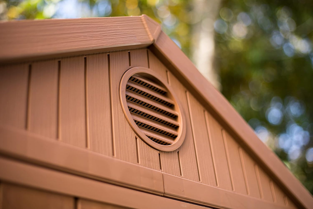 Double Door Garden Shed – Darwin 6x4 ft | Wood-Effect