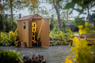 Double Door Garden Shed – Darwin 6x4 ft | Wood-Effect