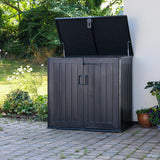 Garden Gear 775 L Outdoor Storage Box – Weather Resistant Garden Shed