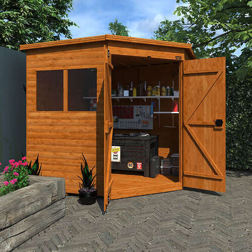 Corner Sheds
